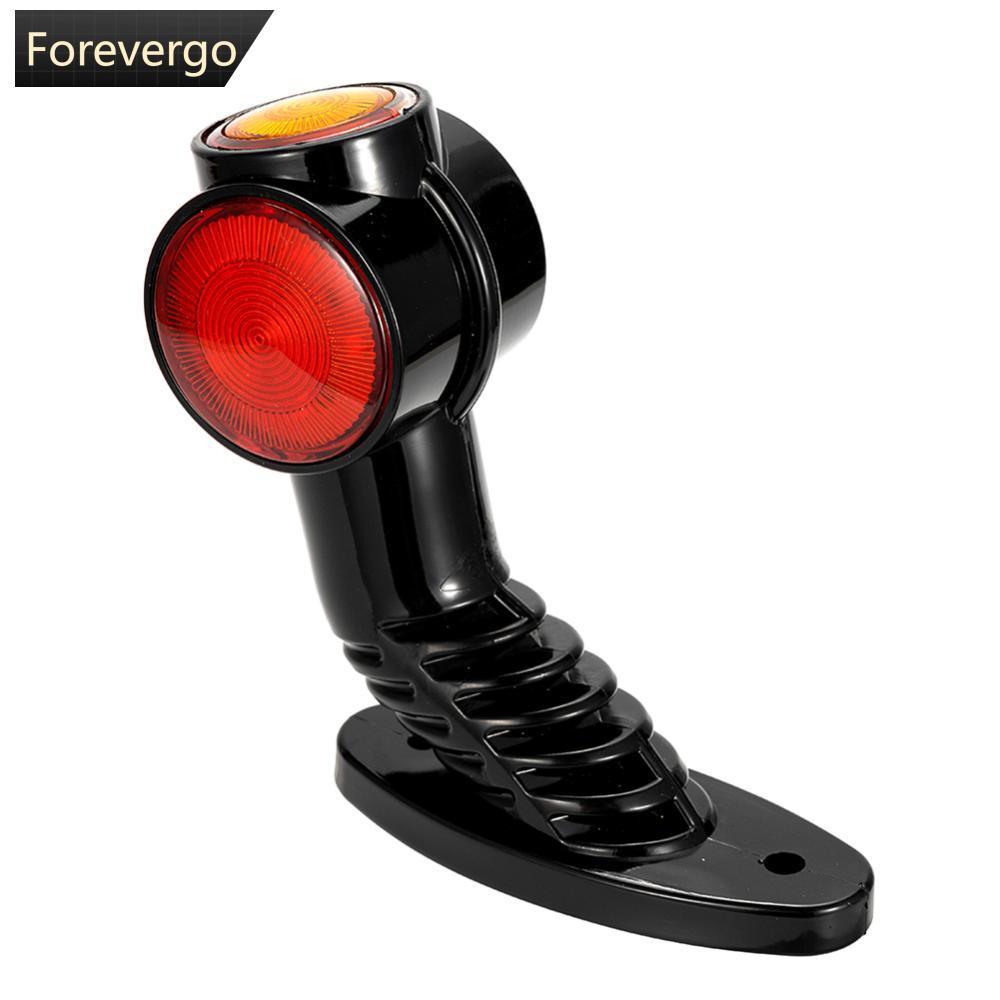 FOREVERGO 12V 24V LED Reboque Lado Marcador Lâmpada Iluminação Contorno Caminhão Luz Van Luzes Para O7X9
