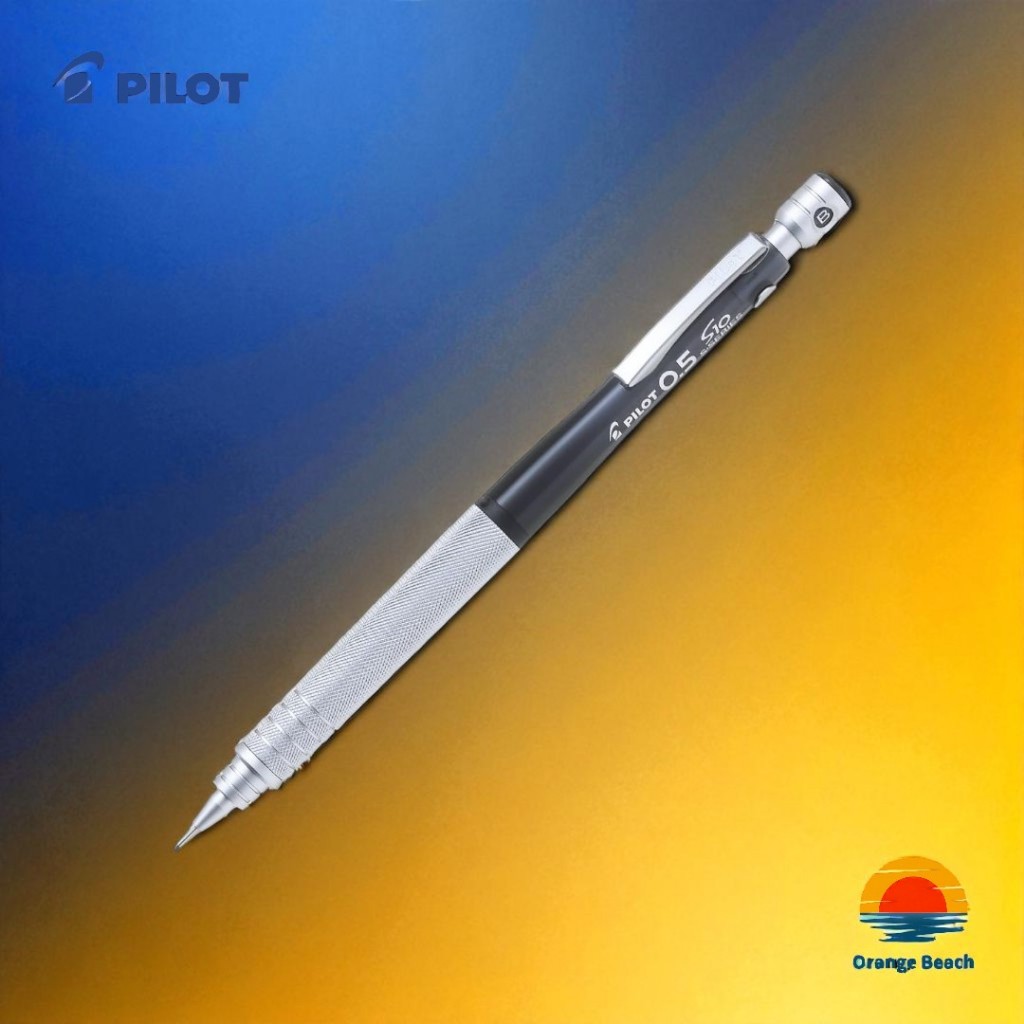 PILOT S10 Lapiseira Tecnica HPS-1SR/0.3 0.5 0.7 0.9mm/Grip Latao/Tubo Guia Longo/Japao