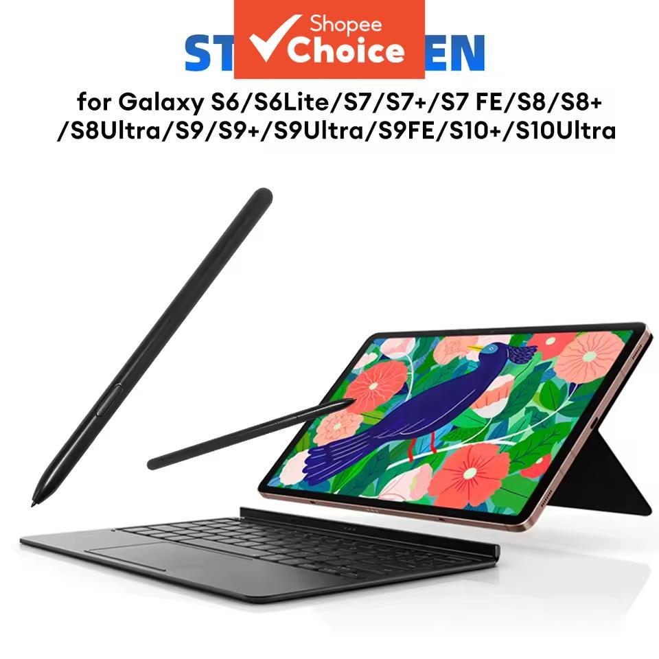 Substituto de Lápis Touch Screen para S Pen Stylus, escrita ativa eletromagnética para Samsung Tab S10 Ultra S9 S8 S7 FE