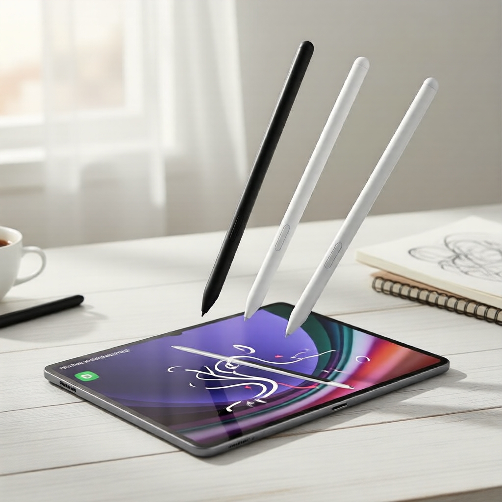 Caneta Stylus para Samsung Galaxy Tab S6 Lite/S7 FE/S8/S9/S10, caneta S eletromagnética para escrita e esboço (sem