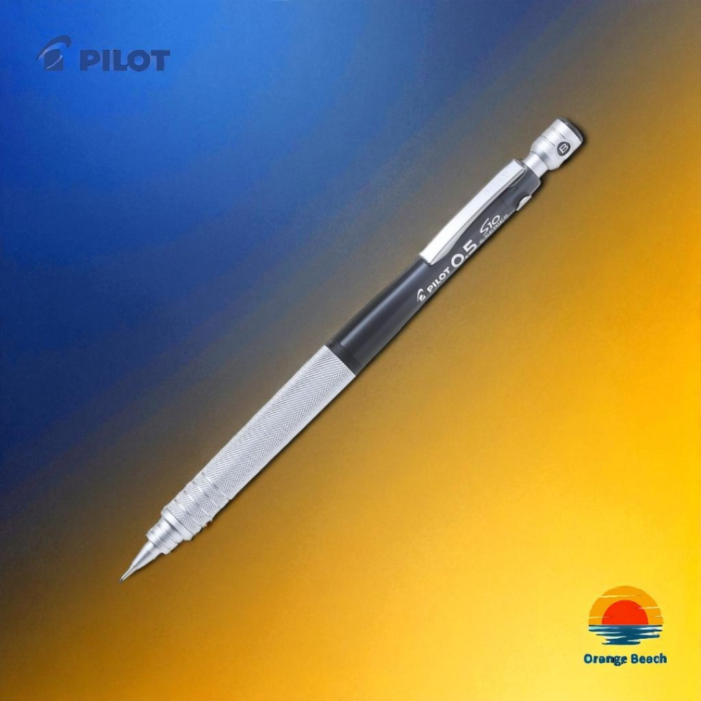 PILOT S10 Lapiseira Tecnica HPS-1SR/0.3 0.5 0.7 0.9mm/Grip Latao/Tubo Guia Longo/Japao
