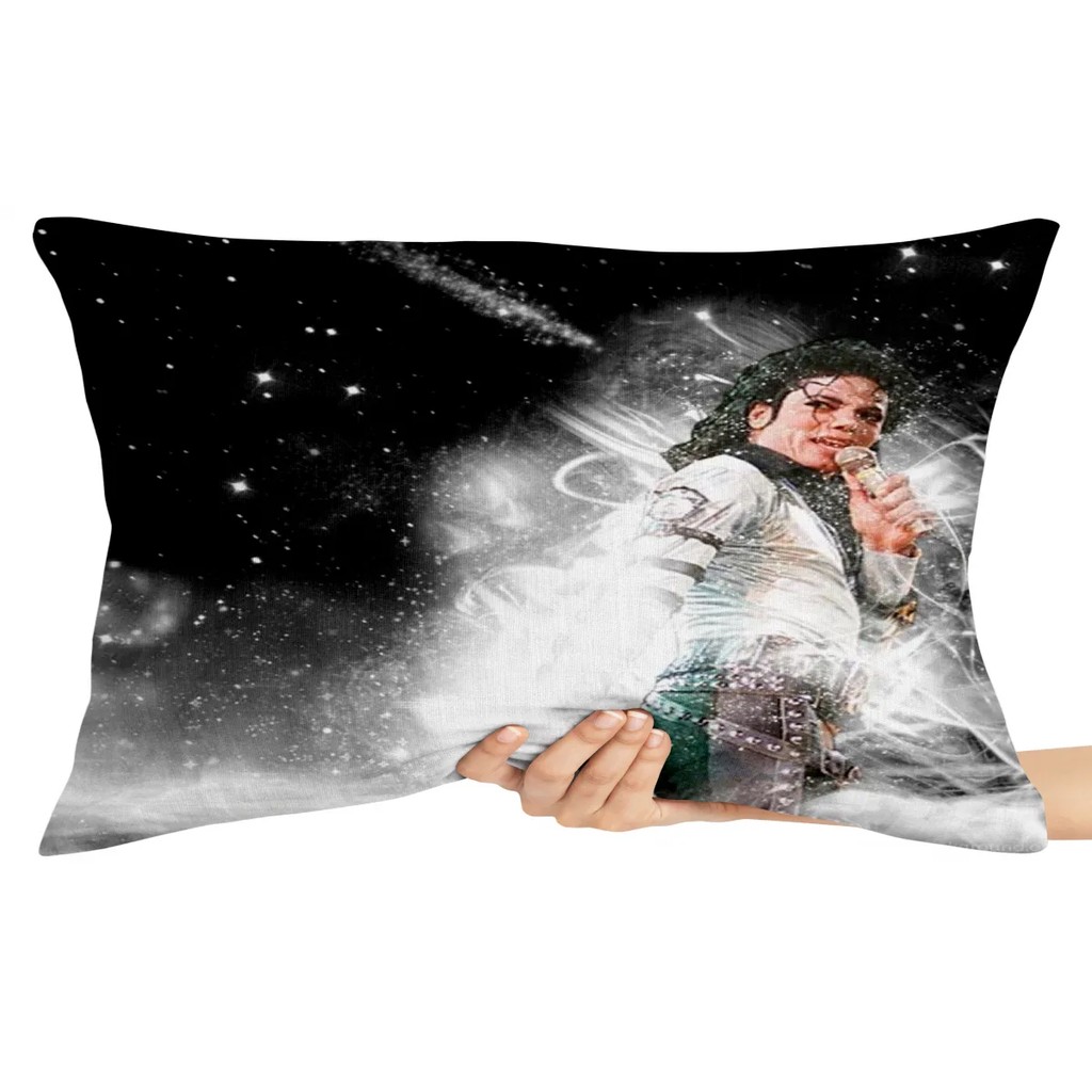 Capa Premium para Travesseiro ou Almofada michael jackson nuvem