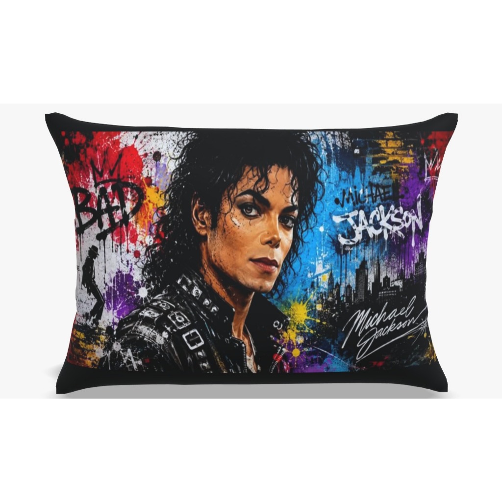 capa de travesseiro michael jackson Thriller