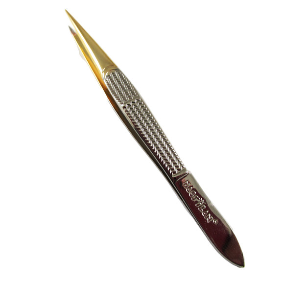 Pinça Macrilan Ponta Fina – Ideal para Designer de Sobrancelha e Remoção Precisa de Pelos