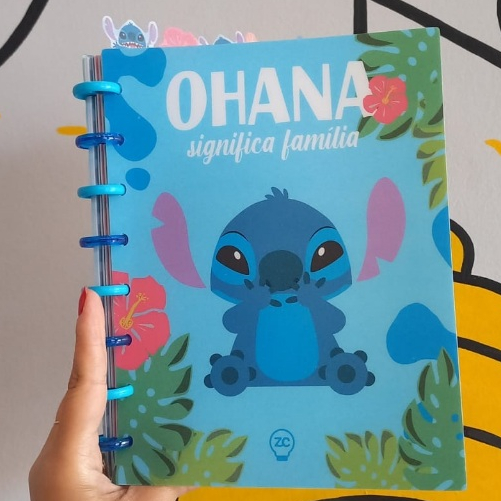 Caderno com Divisória Stitch – Disney CADERNO INTELIGENTE