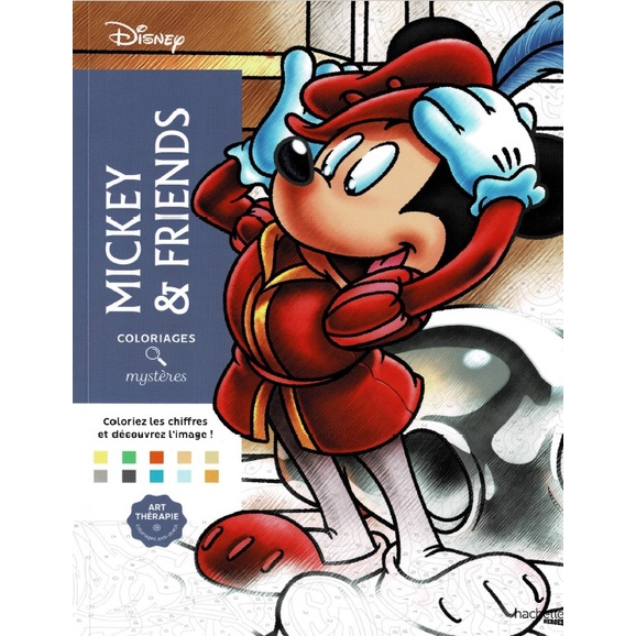 livro portraits Disney, Mickey e pintura encadernado tamanho A4
