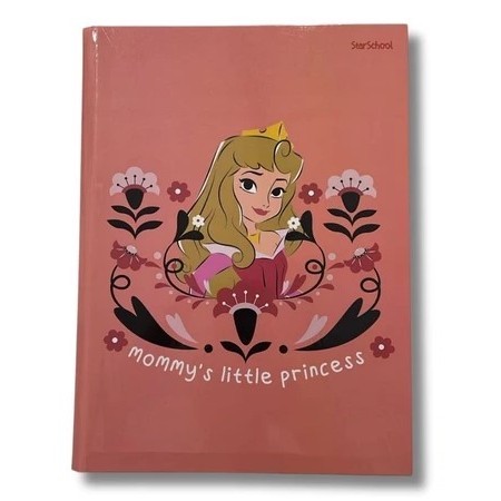 Caderno Brochurão Grande Capa Dura 80 fls - Princesas Disney - StarSchool