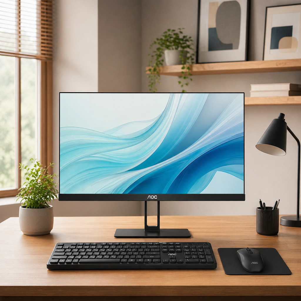 Computador All In One 27” Intel i7 16GB 512GB SSD Windows 11 Pro Teclado Mouse D-A27I713