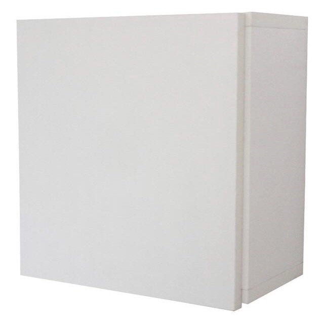 Nicho Toalheiro Armário Com Porta Dobradiças Decoração Para Banheiro Papel Higiênico Mdf Branco