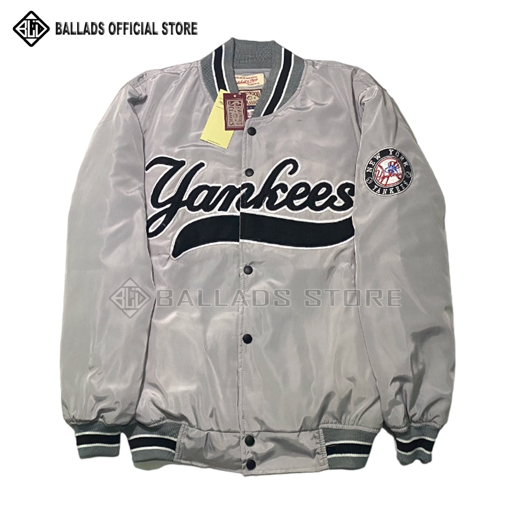 Jaqueta Varsity Vintage Yankees New York Basquetebol NLF Casual Homens Mulheres Premium