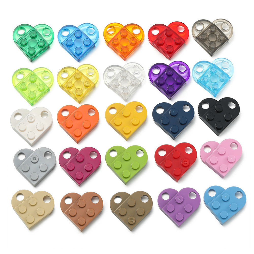 St. kunkka 4 Sets Pingente Coração Acrílico Pingente Coração Colorido Pingente de Costura para Colar de Bricolage Pingente Chaveiro