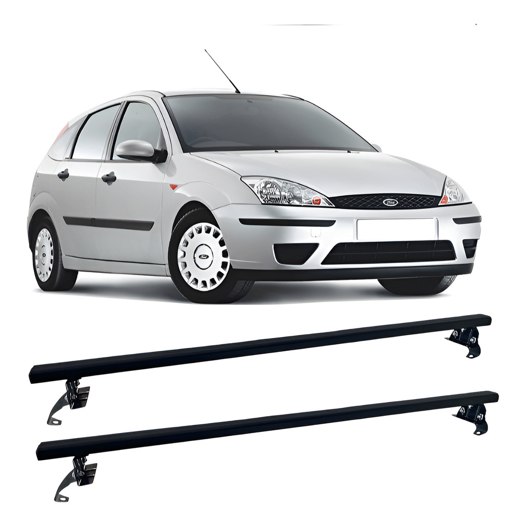 Rack Teto Suporte Bagageiro Aço Smd Ford Focus 1997 Ate 2008