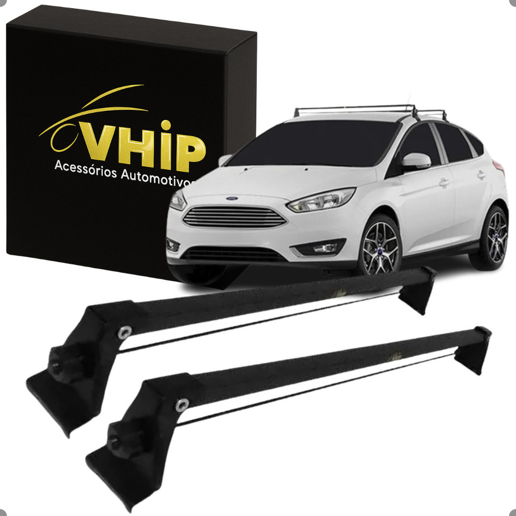 Kit Rack Teto Aço Focus Hatch 2013 2014 2015 2016 2017 2018