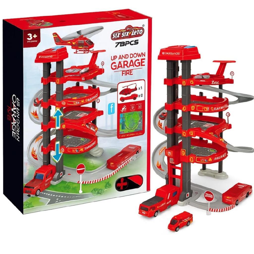 Bombeiro Electronic Parking Brinquedo Infantil Cardoso