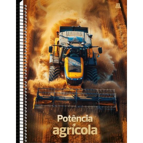 Caderno Universitário Potência Agrícola 160 folhas