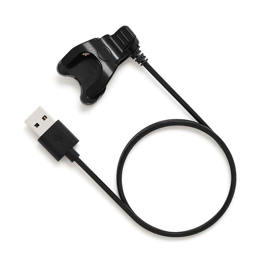 Cabo Carregador Relógio Inteligente USB Clip, Design Compacto Portátil, 25cm, Compatível com w34s f9 mtr26 F8