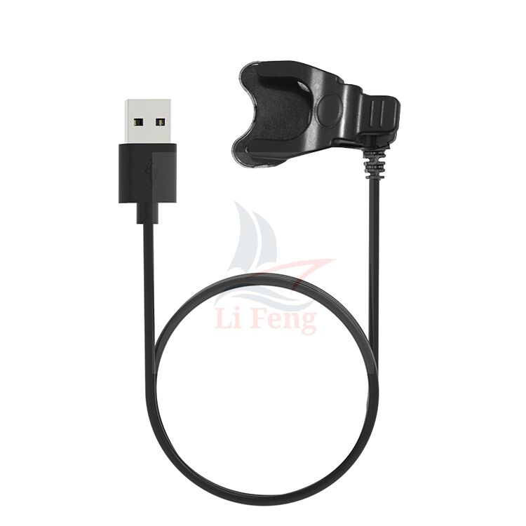 Cabo Carregador Usb Para Relogio F8 x8  w34s f9 mtr26 Smartwatch 2 Pinos 4mm
