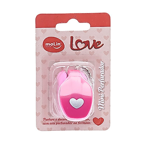 Mini perfurador Love Heart - Molin