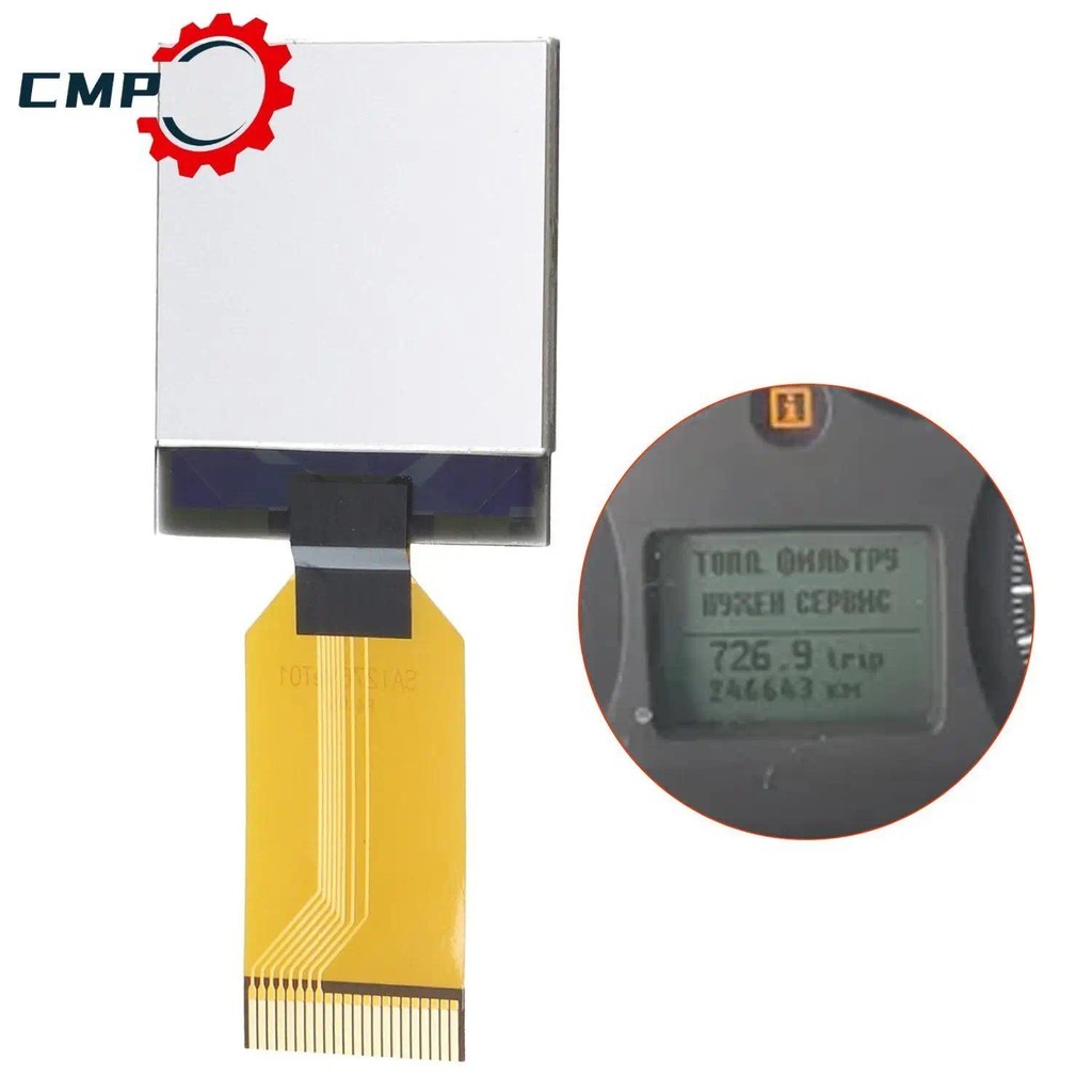 1PC Display LCD Instrumento Cluster Painel Tratores Tela Para 2004-2008 Nova Holanda Série T TS TLA TSA