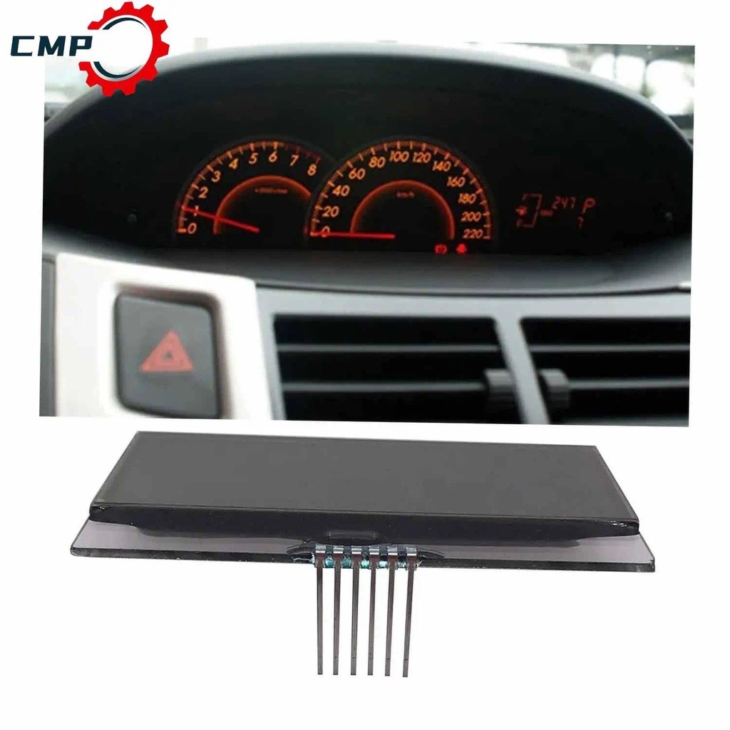 1PC Instrumento Cluster Painel Display LCD Para Toyota Yaris 2008-2011 Substituição Medidor Tela Velocímetro Odômetro