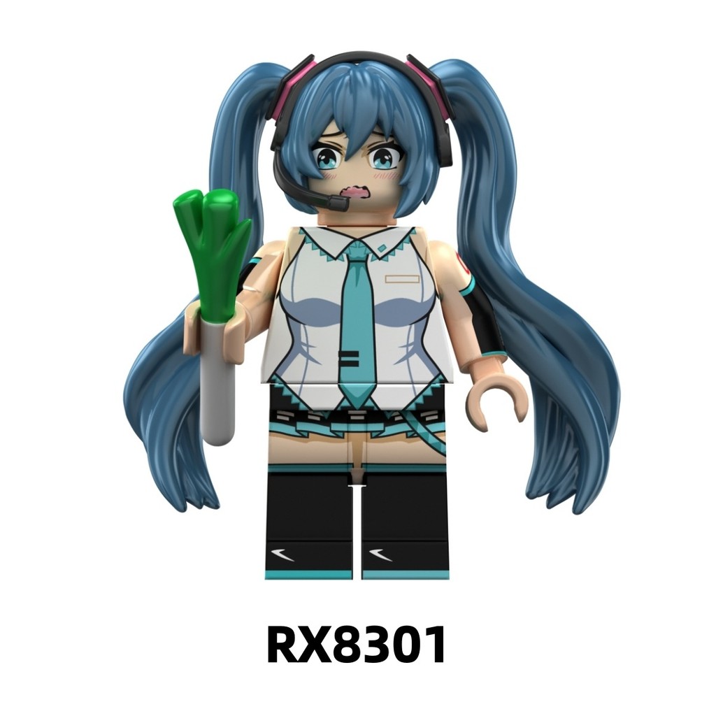 Hatsune Toy Future Two-Dimensional Decoration Peripheral Hand Office Building Blocks Doll bI9y