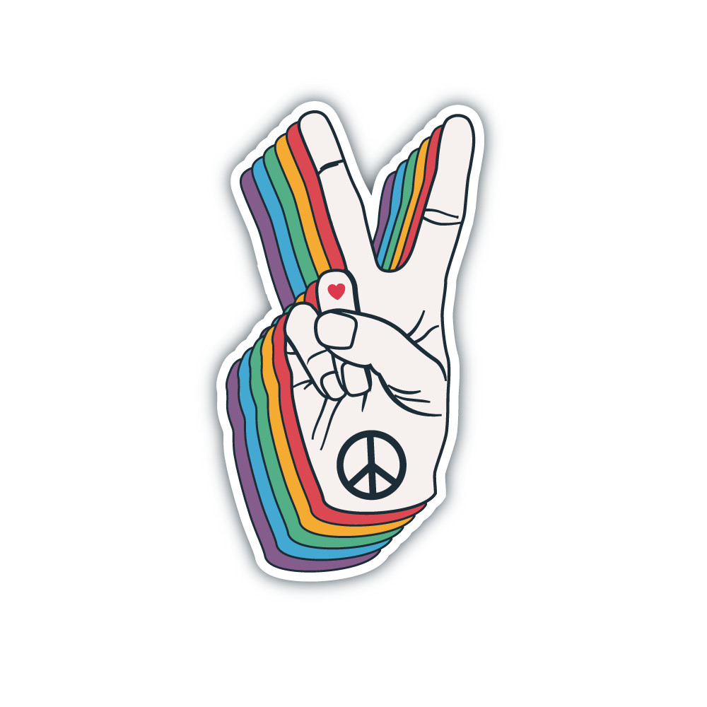 Placa Quadro Good Vibes Hand Paz e Amor