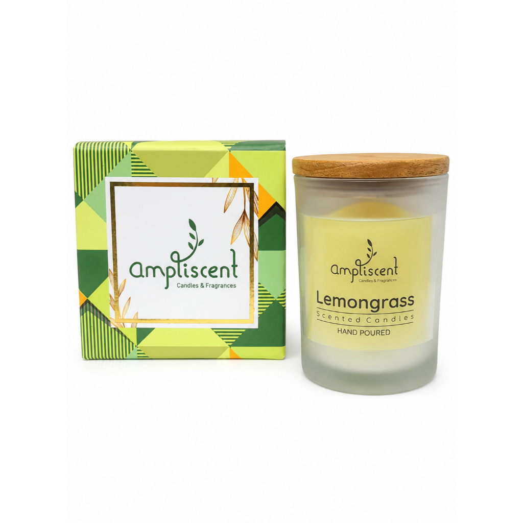 Vela Aromática AmpliScent Lemongrass – Hand Poured