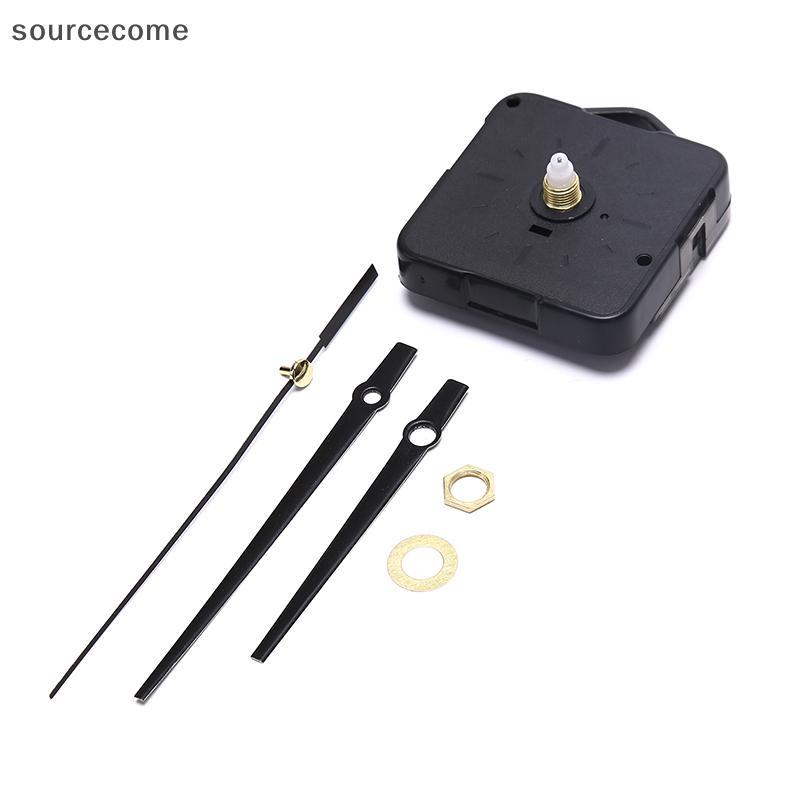 [sourcecome] Mute Quartz DIY Wall Clo Movement Machine Silver Hands Repair Kit Boutique