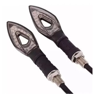 Pisca Seta LED Universal para Moto Honda Yamaha Suzuki Modelo Esportivo