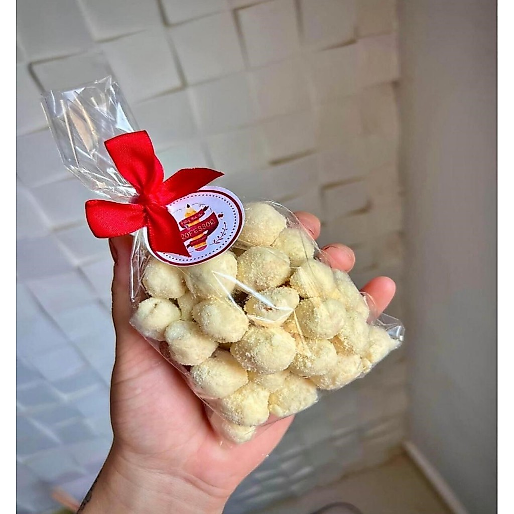 saquinho para PIPOCA GOURMET saco brilhante transparente pp para doces material virgem alta qualidade