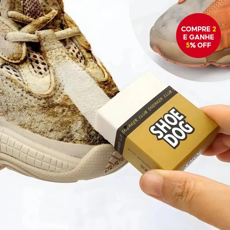 Limpador de Borracha Natural para Sapato em Cubo – Borracha para Camurça, Pele de Cordeiro e Tecidos de Couro Fosco