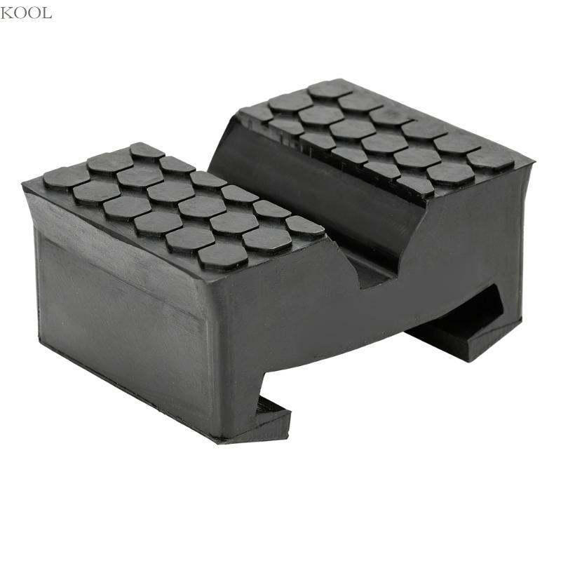 KOOL Slotted Rubber Jacks Pad Frame Rail Protector 65Mm 2 56 Polegadas Diâmetro