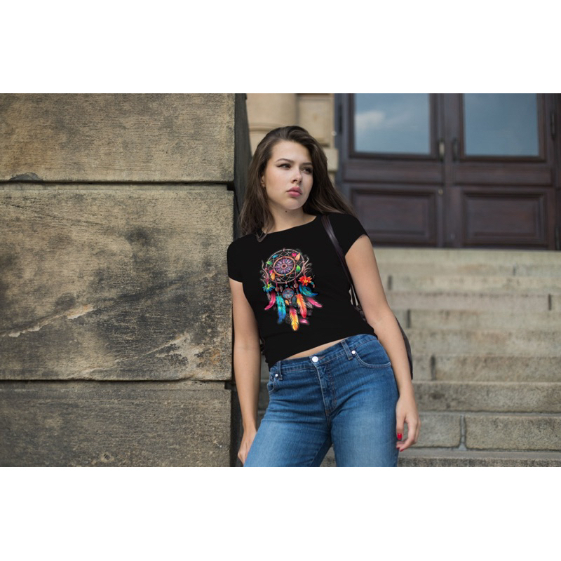 T-shirts Feminina Baby Look Filtro Dos Sonhos