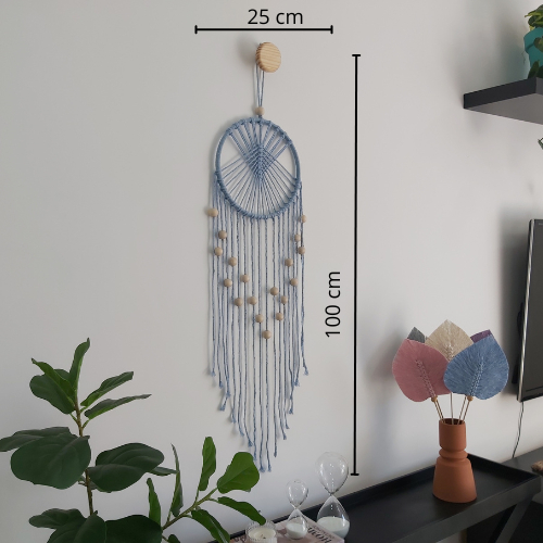 Painel Decorativo Macrame Filtro dos Sonhos
