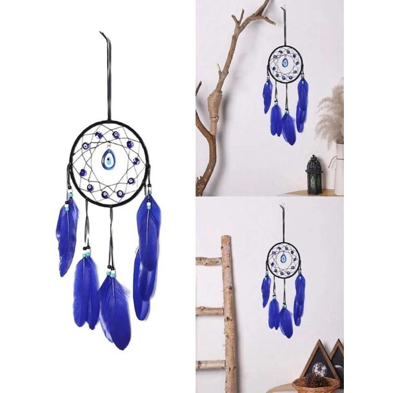 Filtro Dos Sonhos Olho Grego Amuleto Decoração De Casa