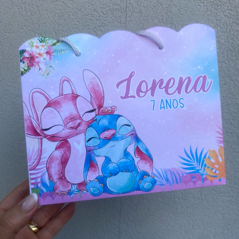 Sacolinha Havai Personagem , Personalizados,Caixinhas