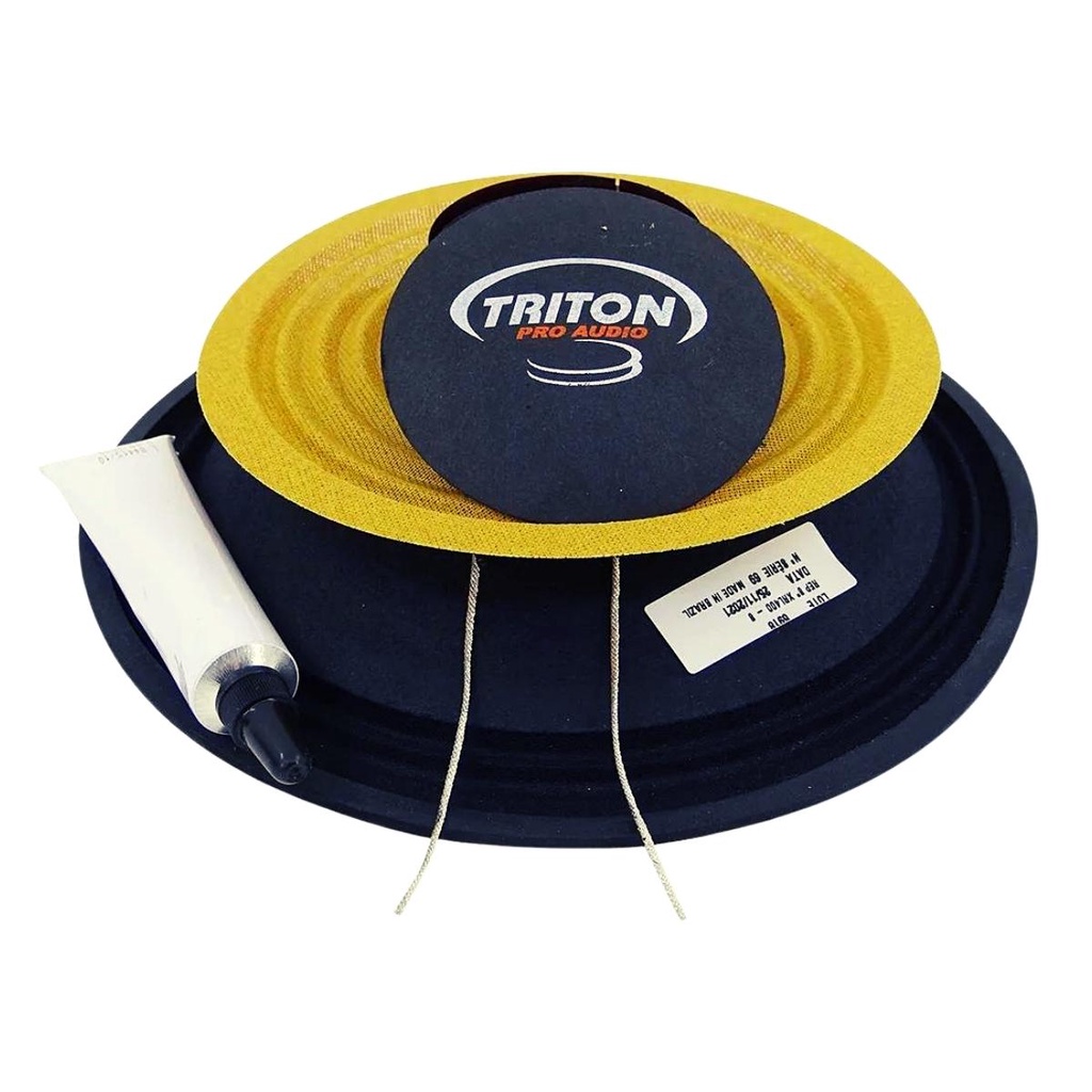 Kit Reparo Alto Falante Triton Xrl 810 400W Rms 10 Polegadas 8 Ohms