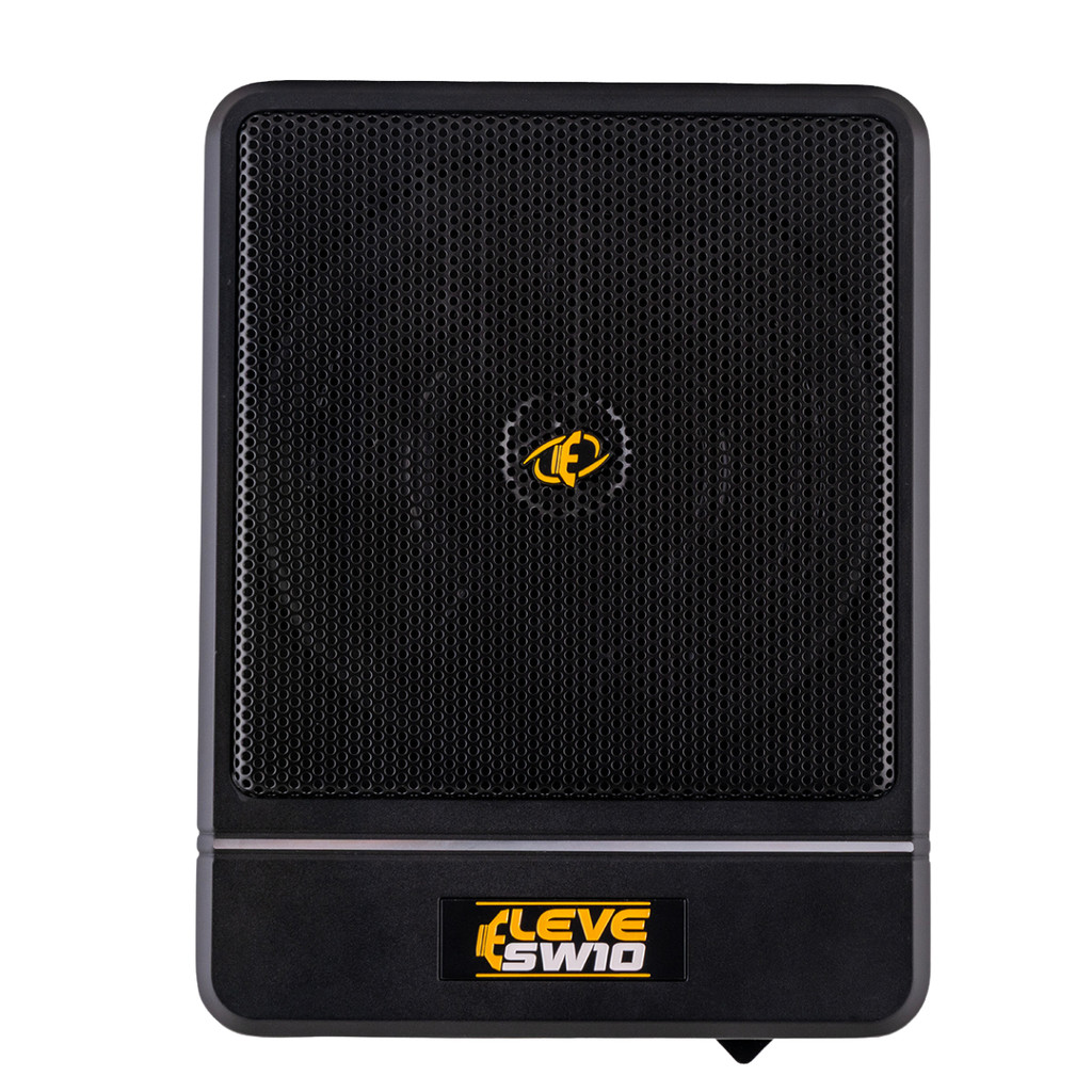 Caixa Amplificada Automotiva ELSW10 Slim Subwoofer 10 Pol 200w Rms Eros 400w Modulo Mono Digital 1 Canal