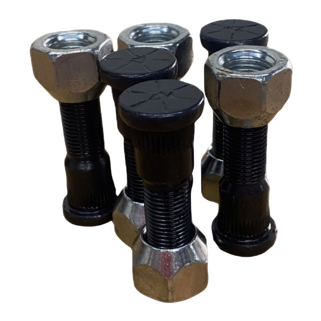 Kit 6 Parafusos Roda Ford F1000 F100 1980 a 1990 c/ Porca