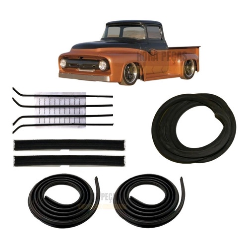 Kit Jogo Borracha Vigia Portas Ford F100 F350 F600 58/61