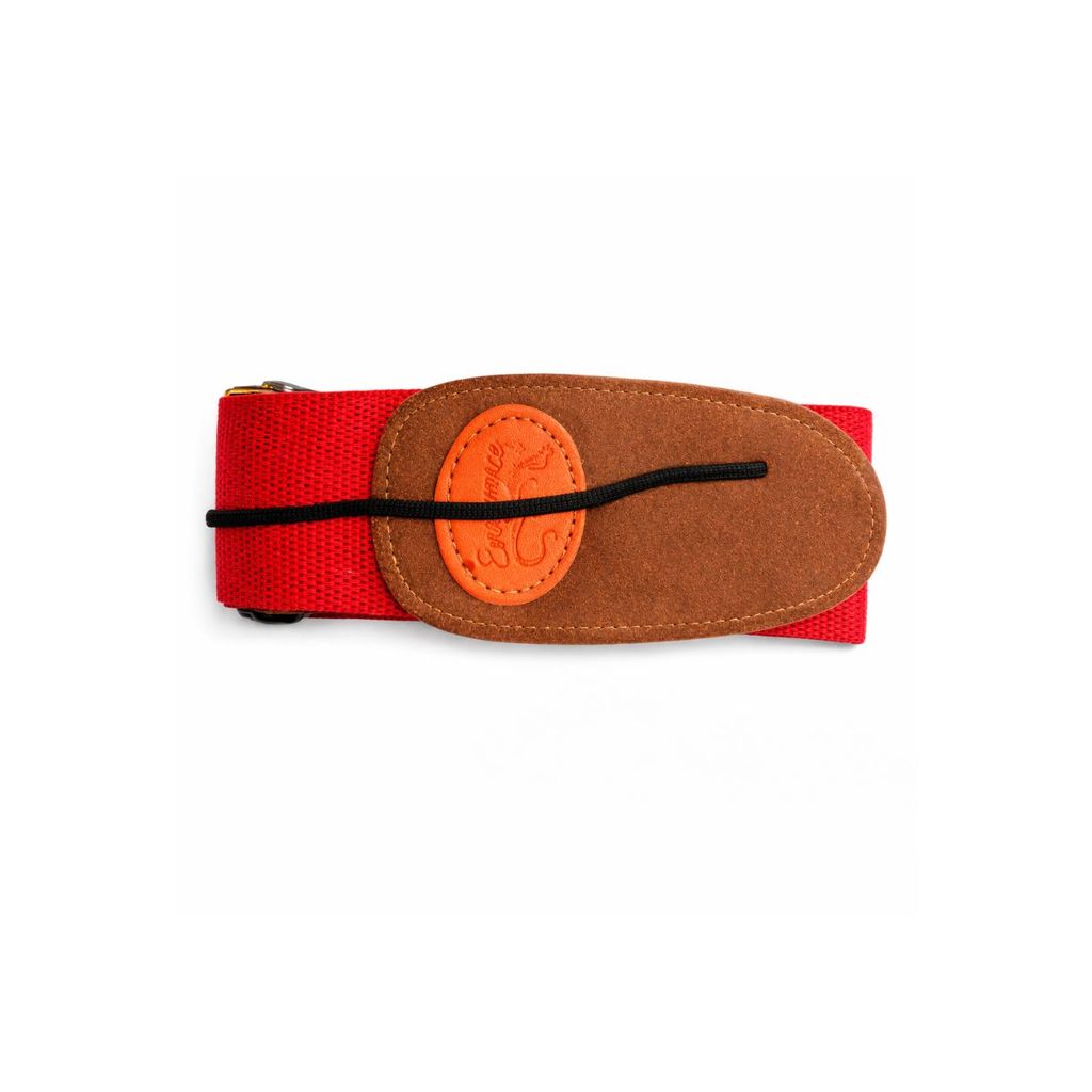 Strap Luxo Vermelho para Violão ou Guitarra