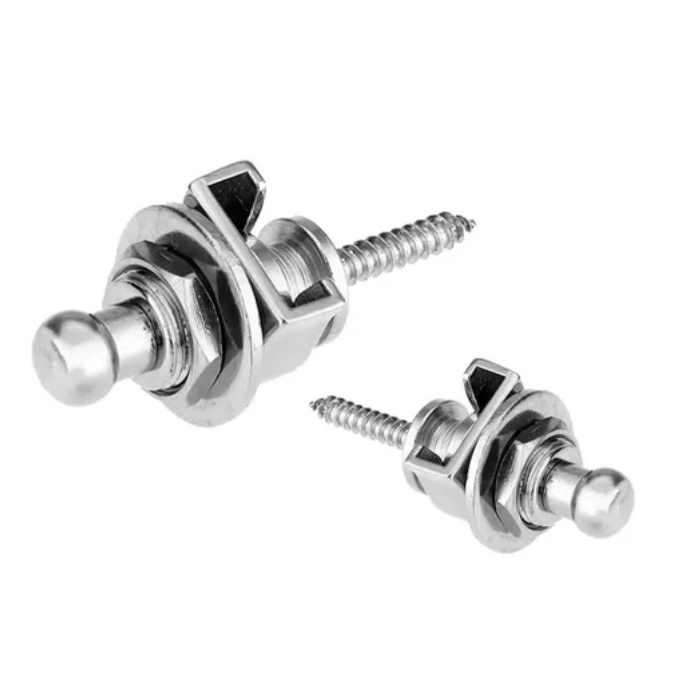 Roldana Strap Lock para Guitarra Par
