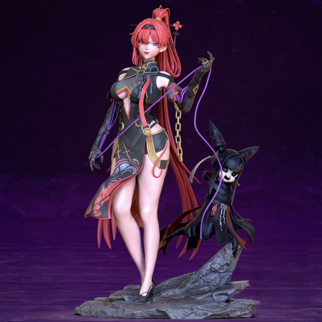 Yinlin - Wuthering Waves - Game - Figure - Statue - Diorama