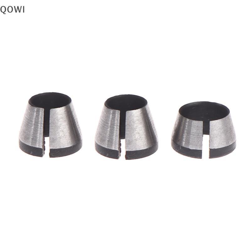 qo 3 Pc/Lote 6mm/6.35mm/8mm Adaptador De Alta Precisão Ferramenta De Roteador De Haste De Pinça br