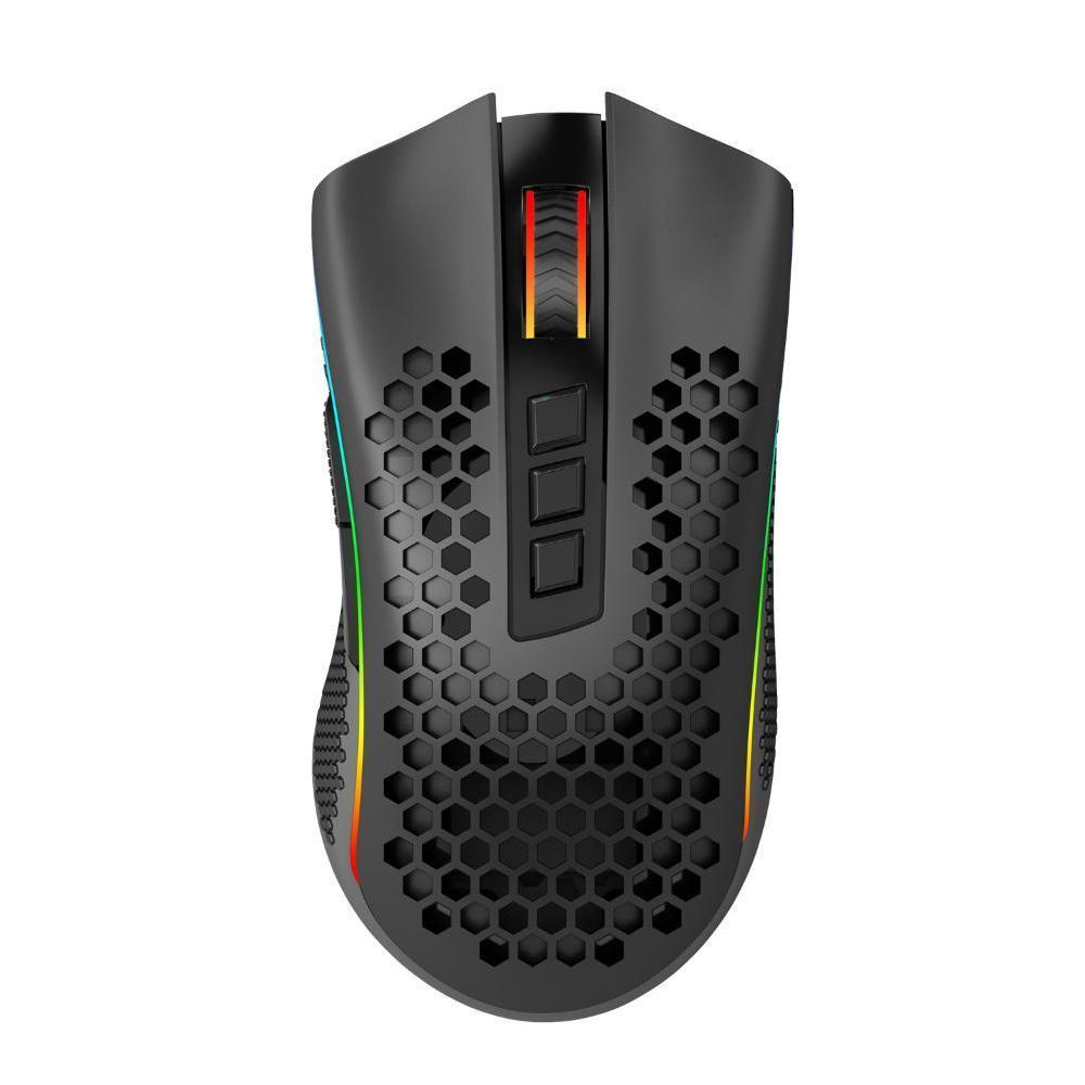MOUSE GAMER REDRAGON STORM PRO RGB WIRELESS - M808-KS PRETO