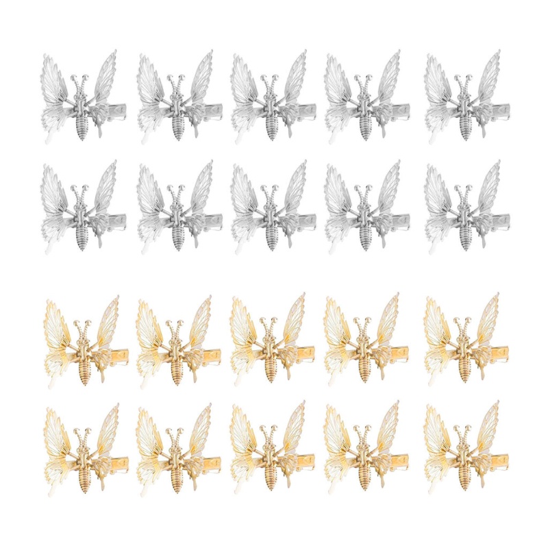 GODD Móvel Para Borboleta Hairpin Lolita Meninas Metal Super Fada Oco Fora