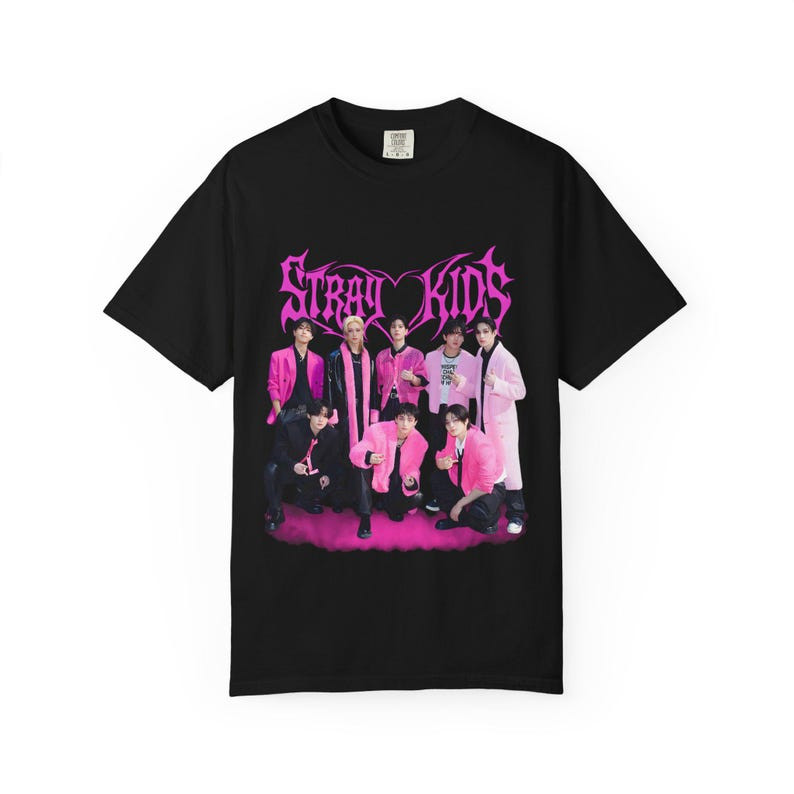 Camisa de Terno Preta de Algodão para Homens com Estampa de Banda de Rock para Ocasiões Casuais