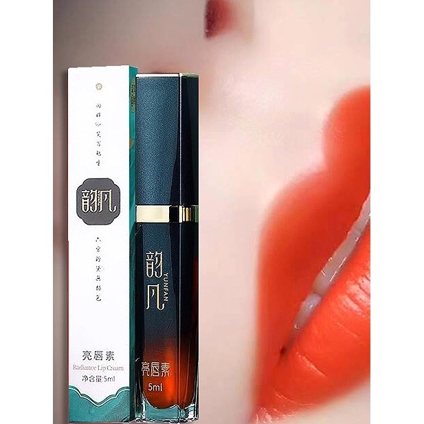 Tatuagem genuína lábio vermelho loção labial liso branqueamento lábio essência preta sólida cor reversa creme reparação
