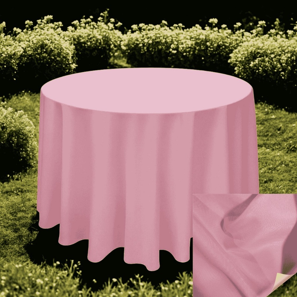 Toalha de Mesa Redonda 3x3 Tecido Oxford Perfeita para Decoração Festa Aniversário