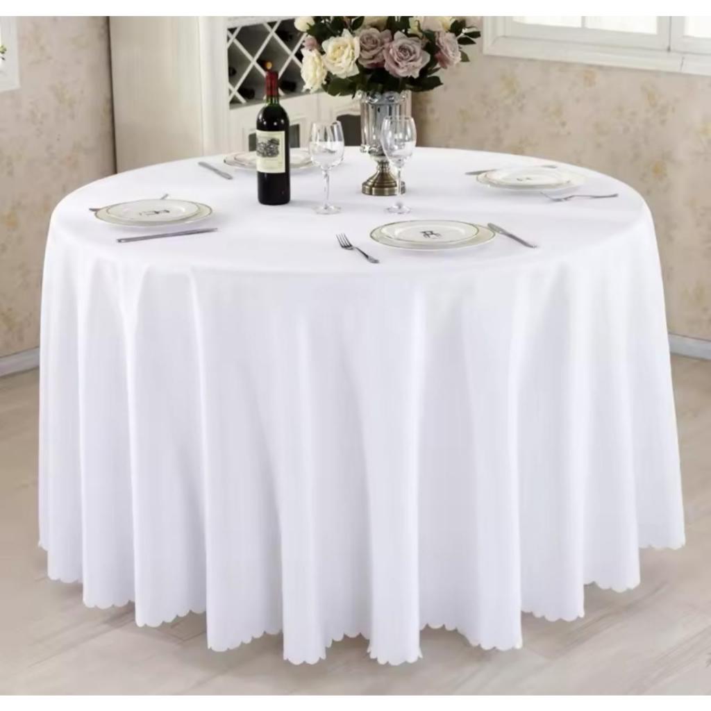 Toalha De Mesa Redonda 1,5m Diametro Oxford P/ Festa Buffet